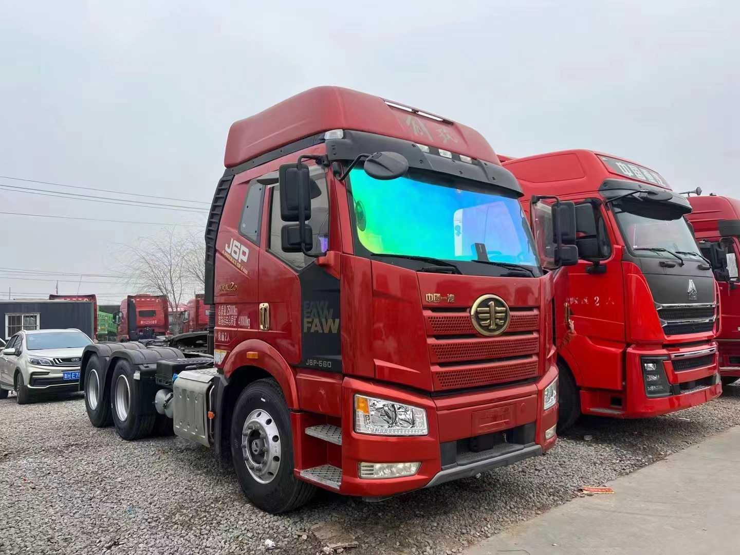 二手一汽解放j6p牵引车