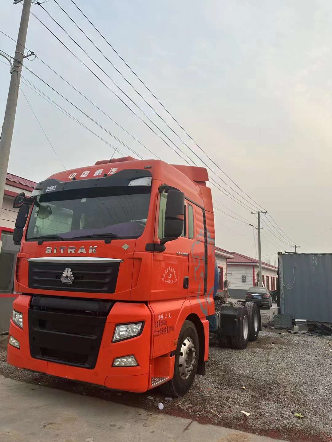 二手lng牵引车怎么转向起步