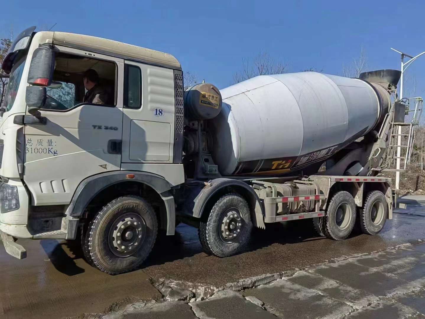 二手轻量化12方搅拌车