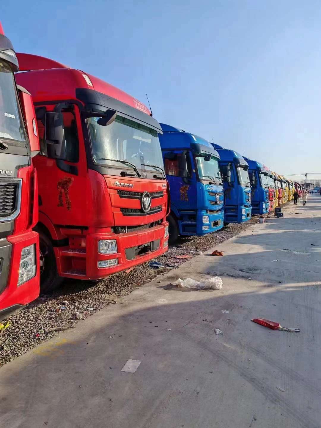 二手牵引车市场