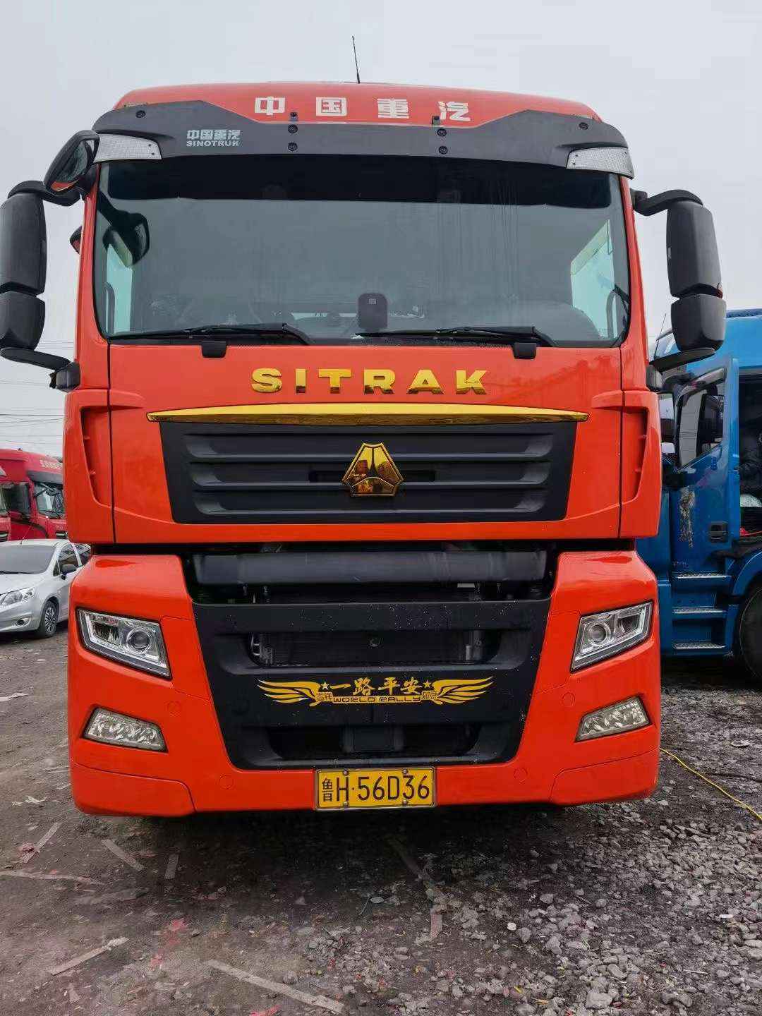 汕德卡C7 540马力二手牵引车