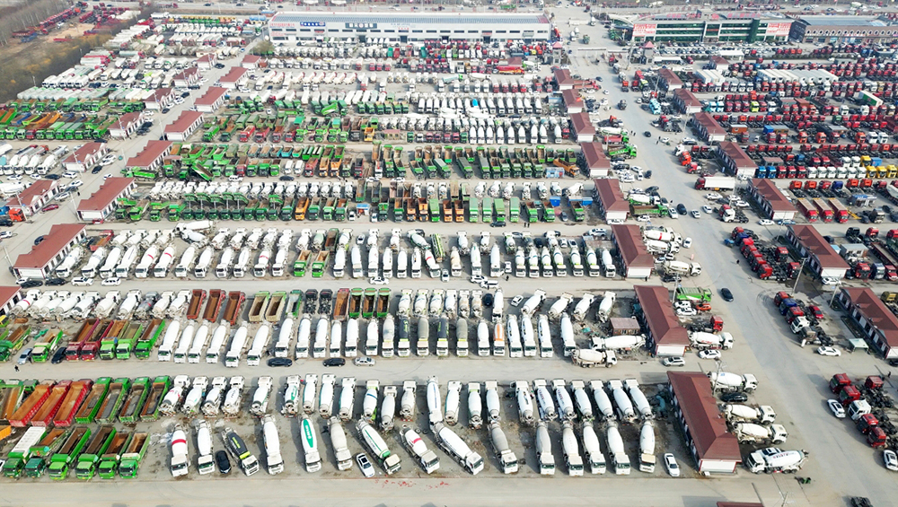 二手搅拌车实景展示