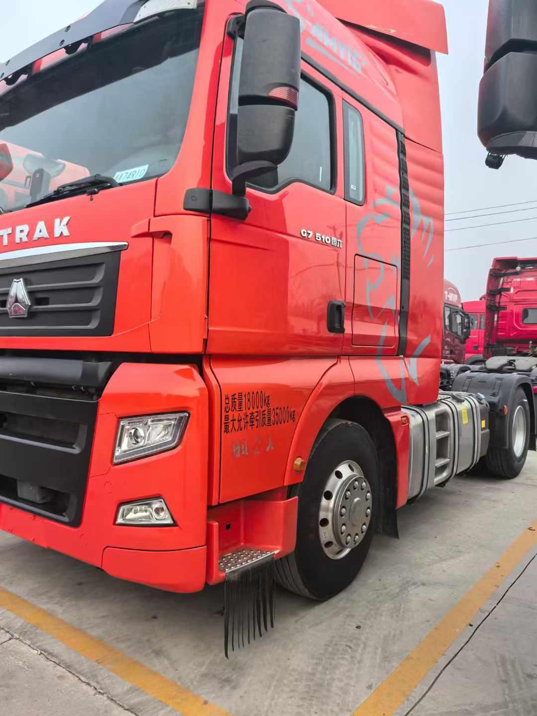 二手单驱汕德卡牵引车