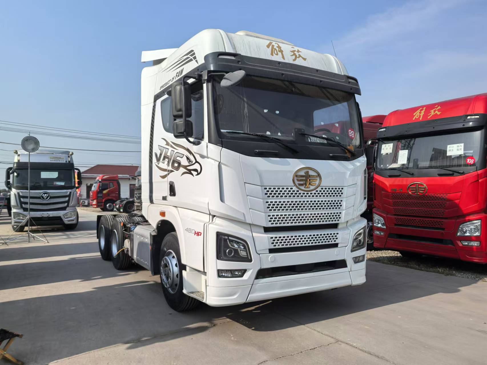 一汽解放JH6二手牵引车：精品之选，助力物流高效运行