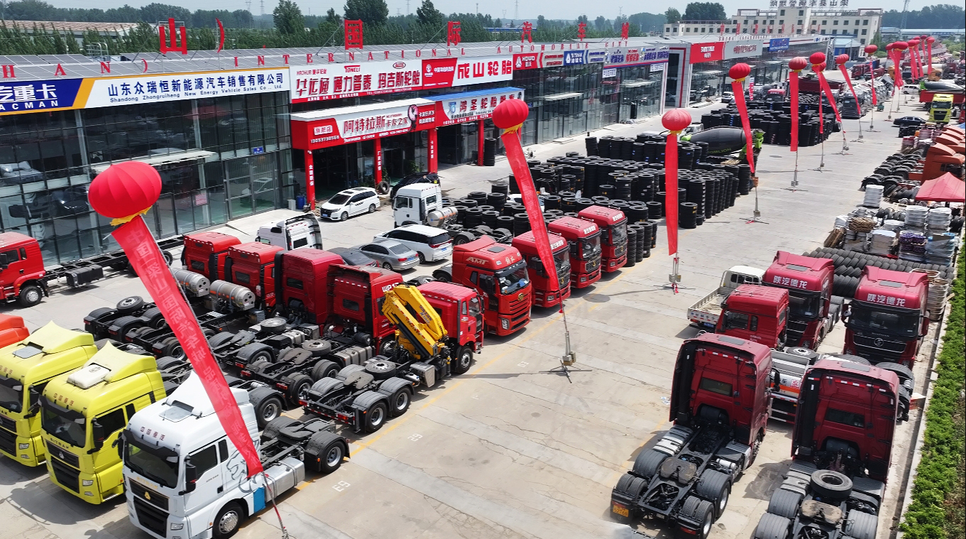 梁山华通二手货车市场里的老货车情缘：这卖家够诚实